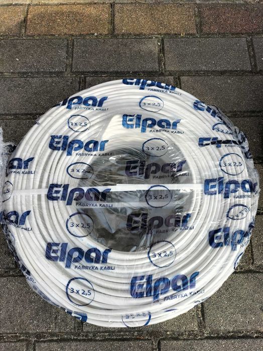 Przewód ELPAR YDYp 3x2,5 450/750V 100m