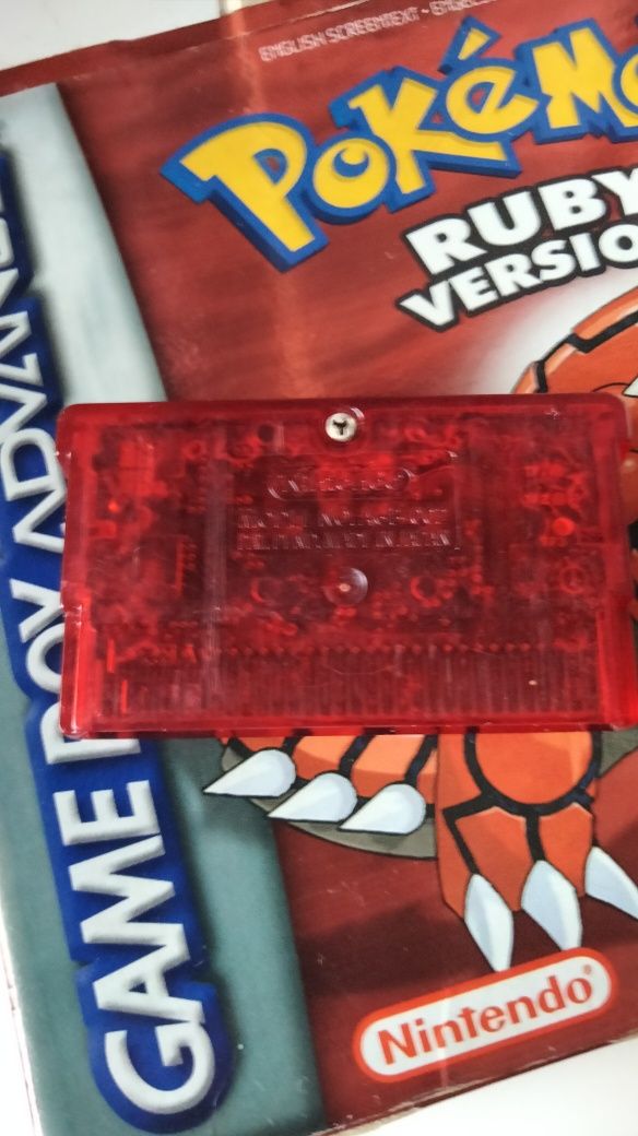 Pokémon Ruby GAMEBOY Advance sp
