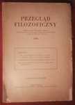 Przegląd Filozoficzny Witkacy O idealizmie 1946 r.
