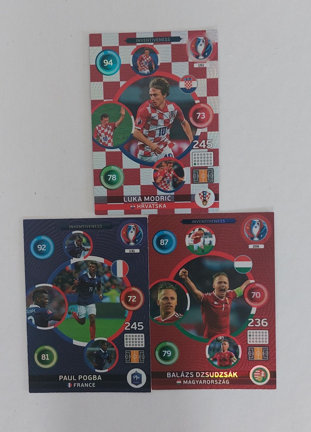 Karta  piłkarska  IVENTIVERESS EURO 2016