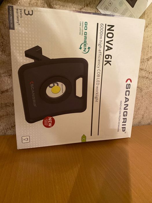 Światło LED Nova 6K
	•	Światło LED typu COB