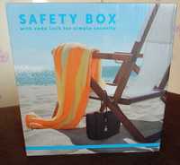 Safety box .Sejf ,schowek Plaża .Skrytka