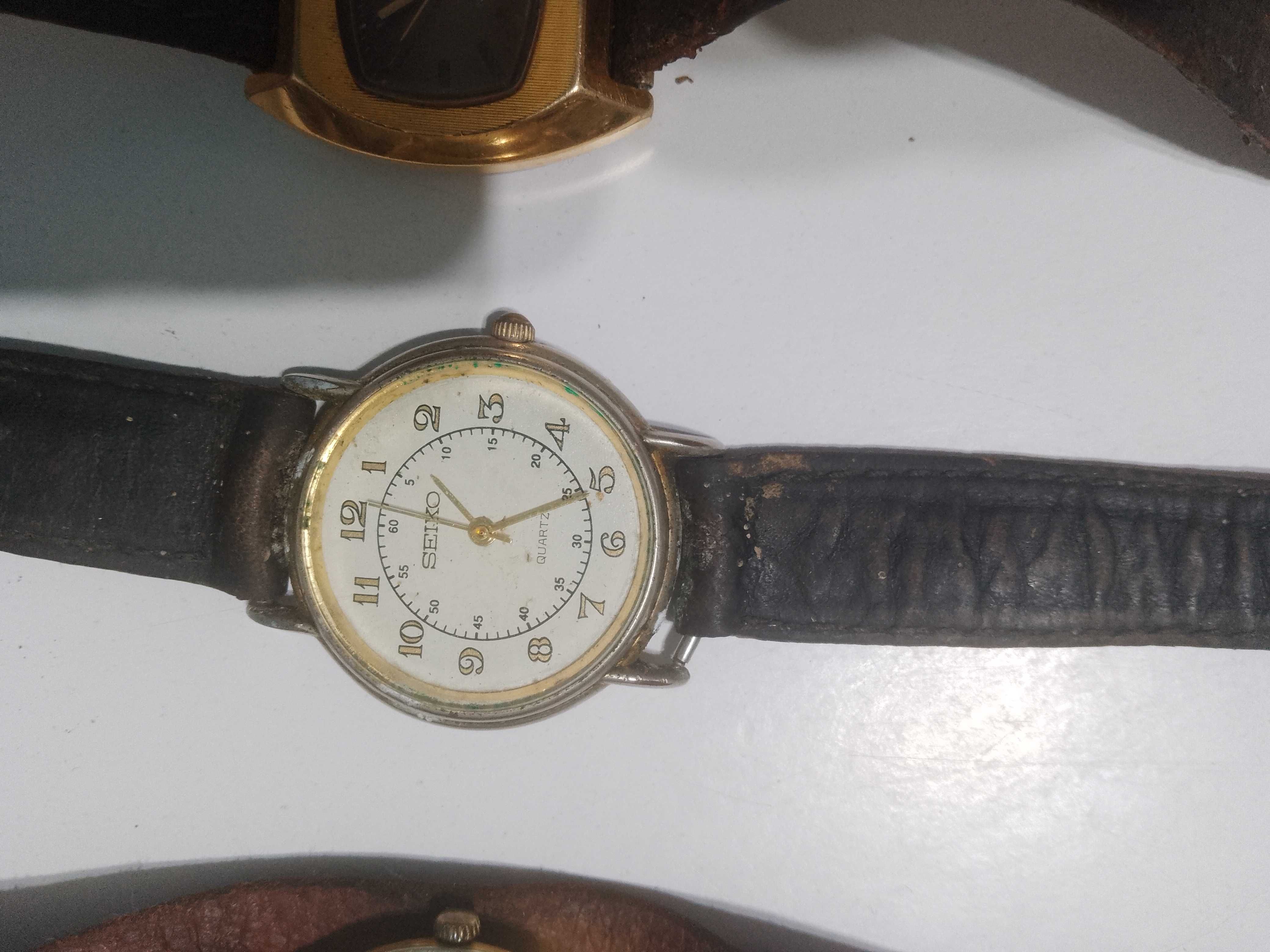 Stare zegarki , Seiko, pozłacane Zaria (AU10+)