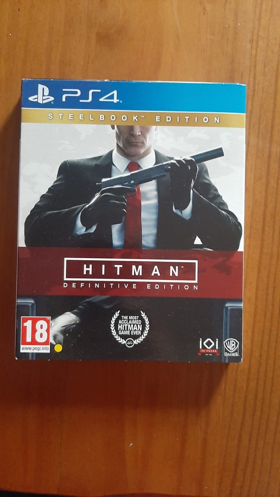 Jogo Hitman Steel Book definitive edition PS4