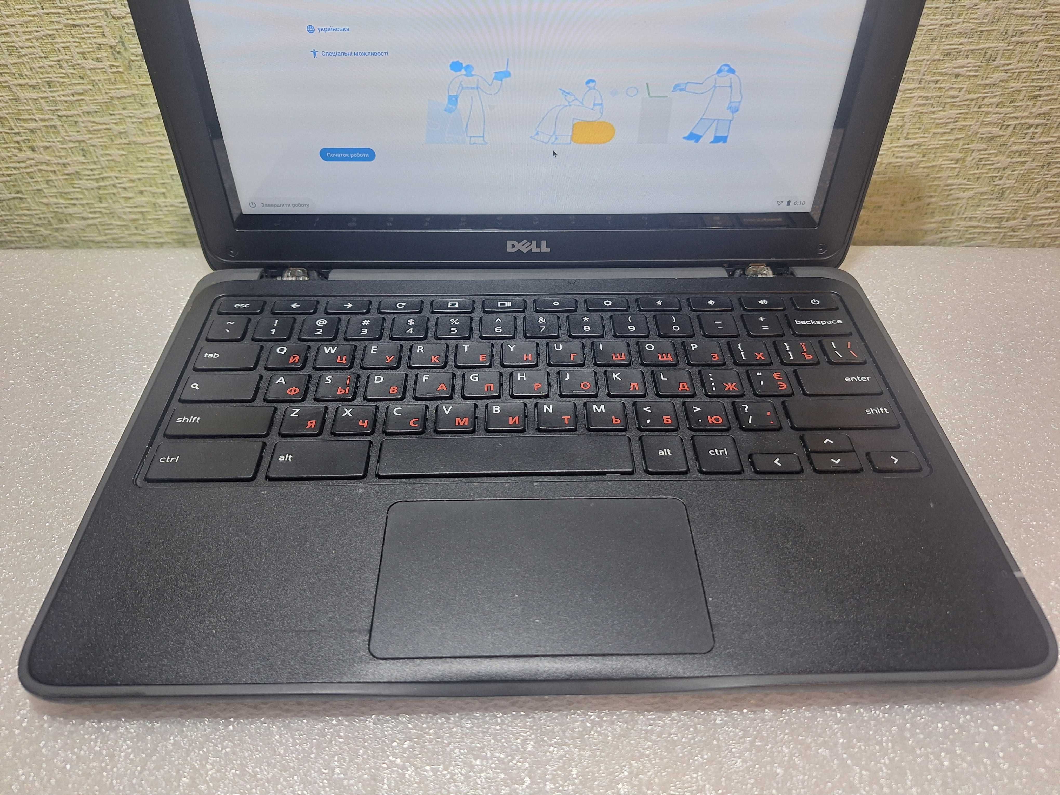 Ноутбук для школи DELL • Екран 29 см • Плеймаркет • 5 годин