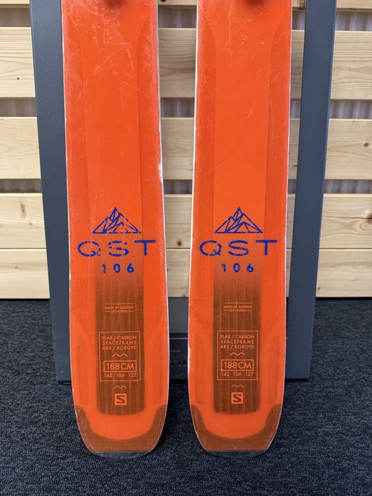 TURBO LEKKIE | Narty Salomon QST 106 188cm | FREERIDE Allmountain