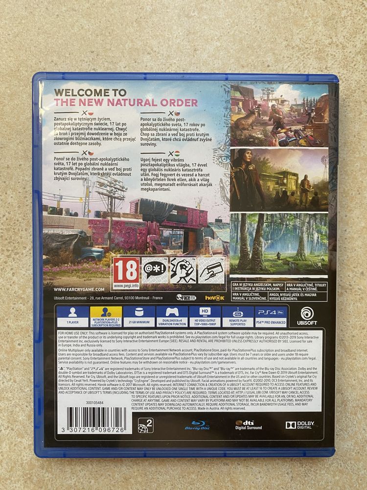 Farcry new dawn (PS4)