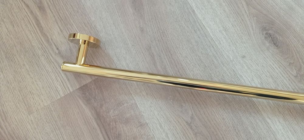 OMNIRES Drążek prysznicowy 66cm, złoty DR12GL