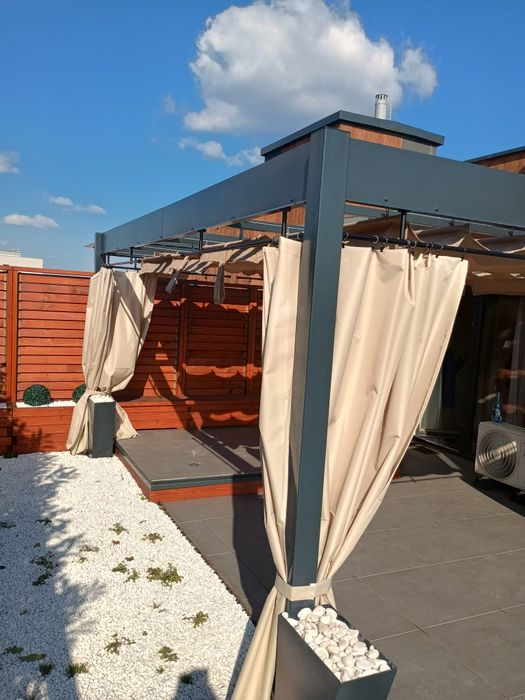 pergola carport altana wiata zadaszenie ogrod zaluzja system aluminium