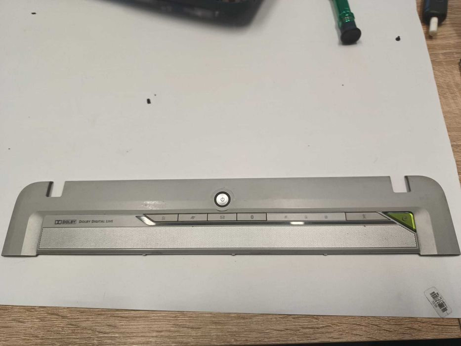Zaślepka Palmrestu z przyciskami do laptopa Acer Aspire 5720Z.
