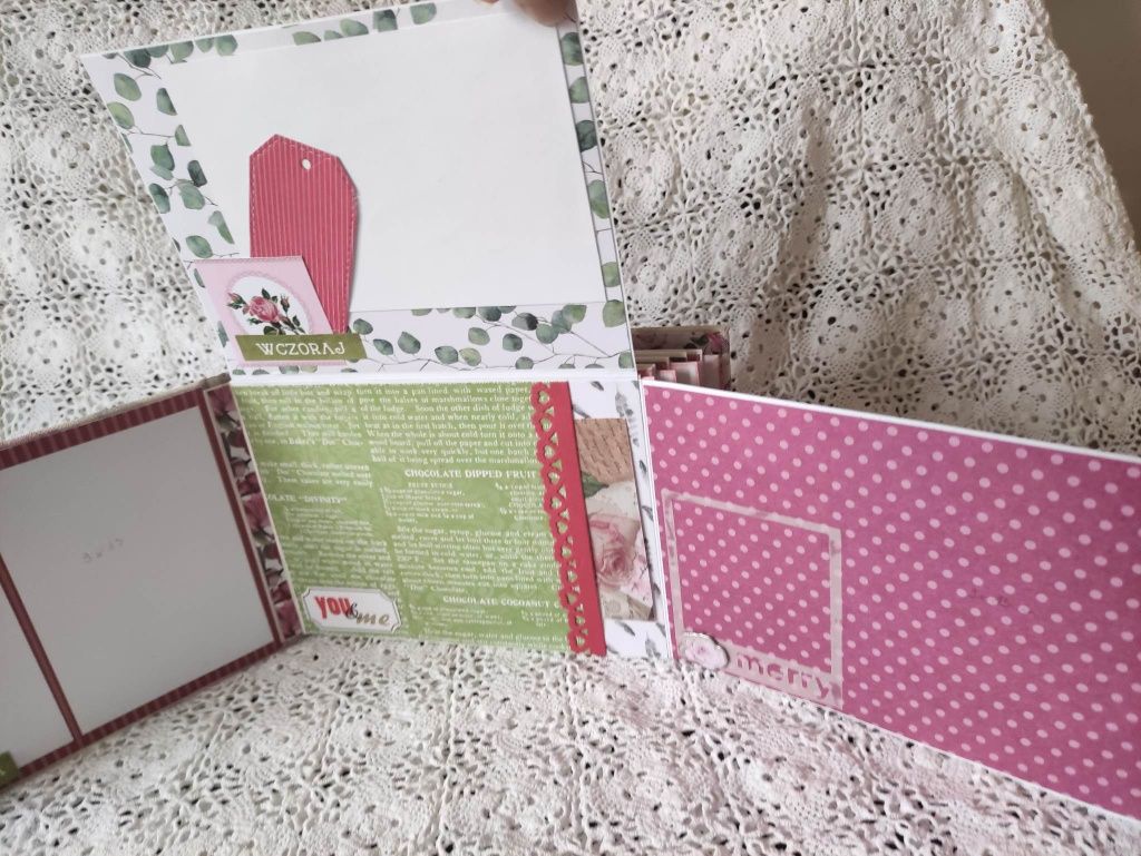 Handmade album rodzinny jak nowy