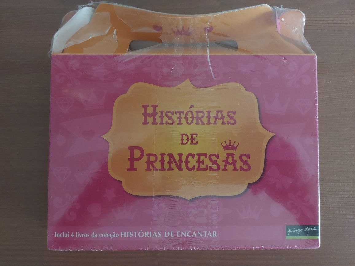 Artigo NOVO e SELADO - PAck Histórias de Princesas (4+4)