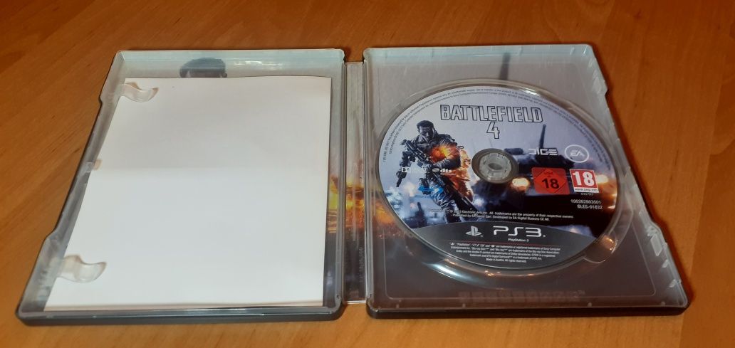 Battlefield 4 PL Playstation3 Steelbook