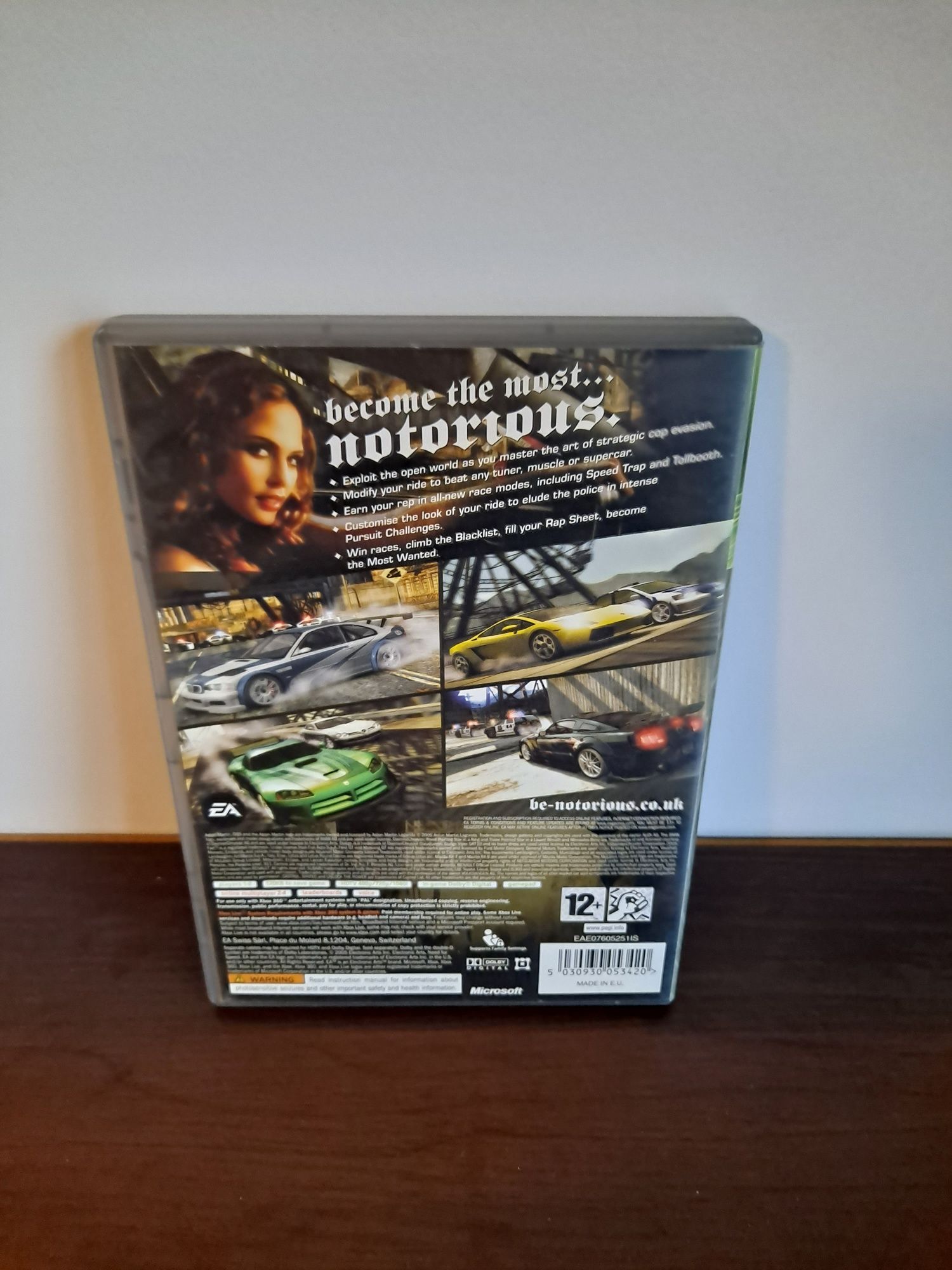 Need For Speed MostWanted XBOX 360