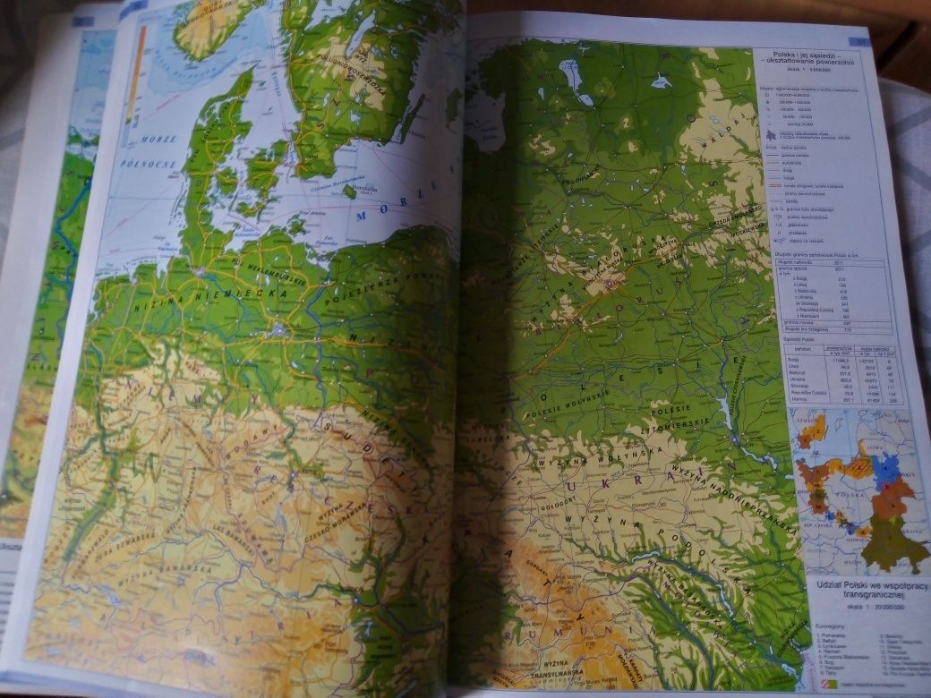 Atlas geograficzny gimnazjum 2016