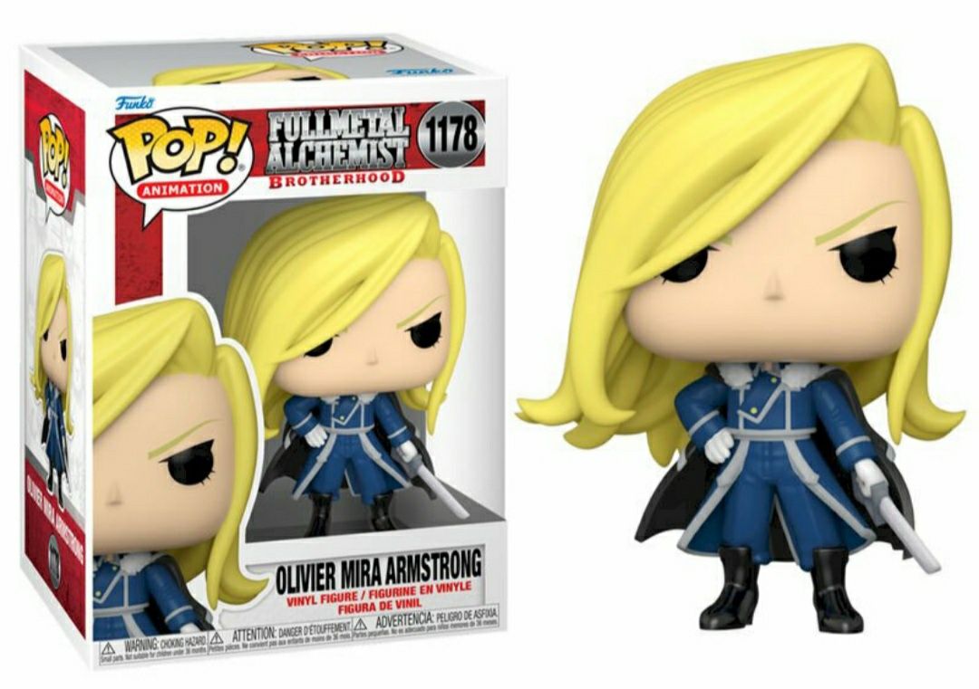 Figurka Funko Pop! Fullmetal Alchemist Olivier Armstrong 1178