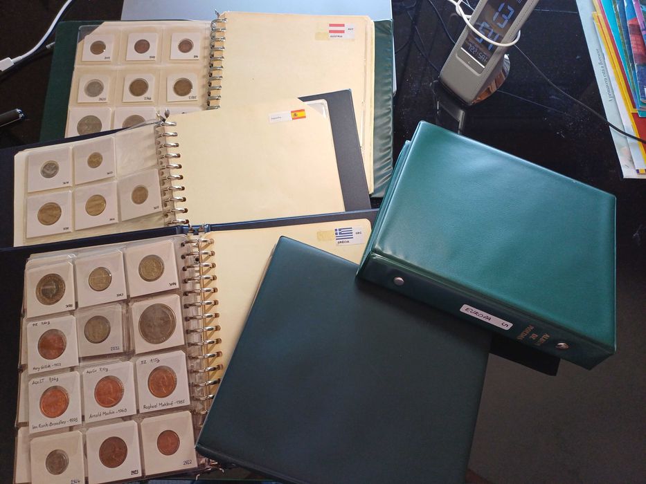 Numismática Coleção Moedas Europa