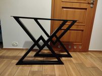 Nogi do stołu 72x70 w stylu industrialnym- loft różne wzory.