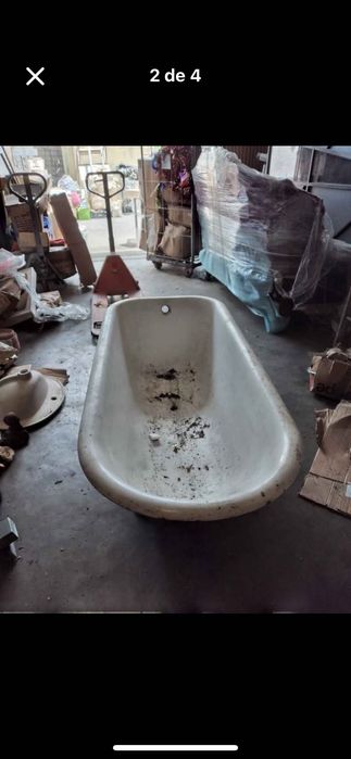 3 Banheiras vintage preço por unidade