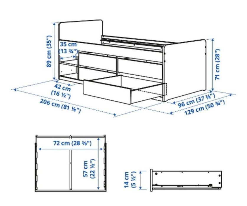 Продаются детские кровати IKEA ,с матрасами.