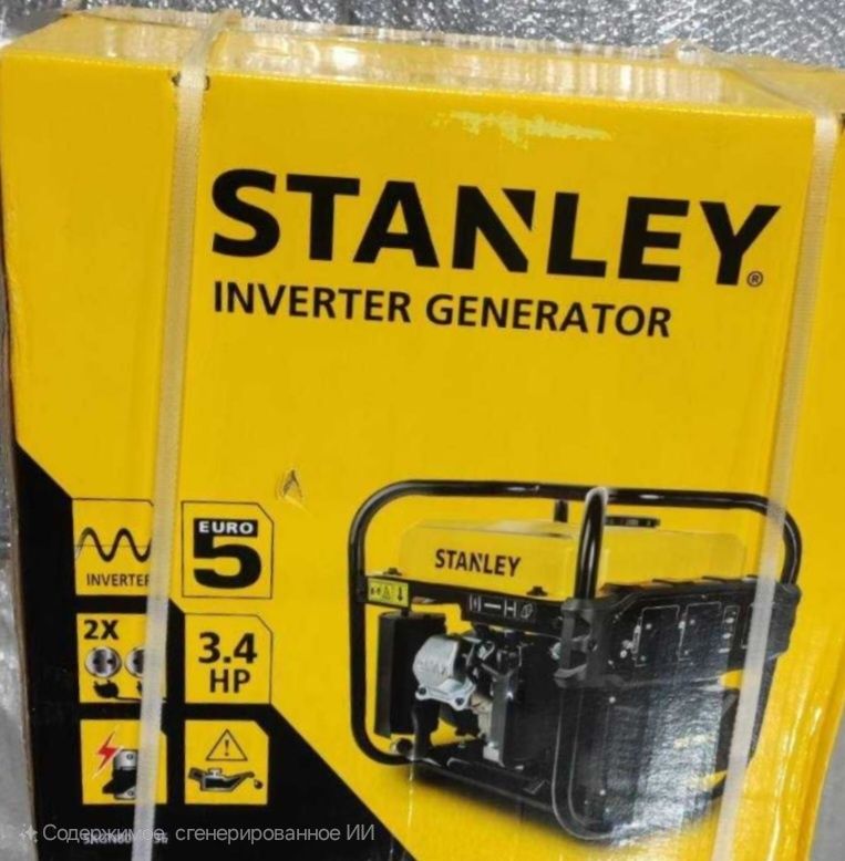 Генератор інвенторний Stanley SIG2000-1 + подарок