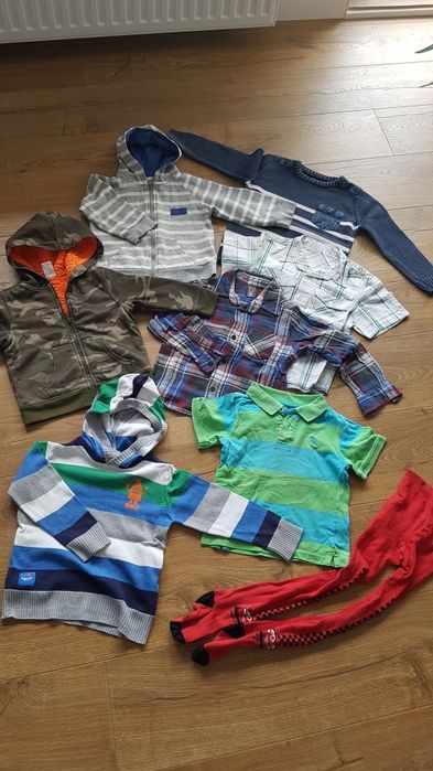 Paka ubranek dla chłopca 30szt plus gratisy