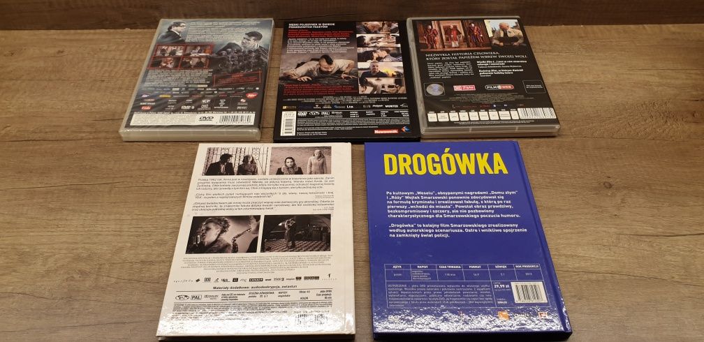 5x DVD Układ zamknięty, Pitbull, Drogówka, Habemus Papam, Ida