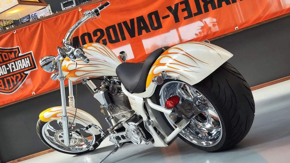 Harley-Davidson Softail Carefree Custom Chopper 300mm Softail Harley 107ci S&S Zamiana