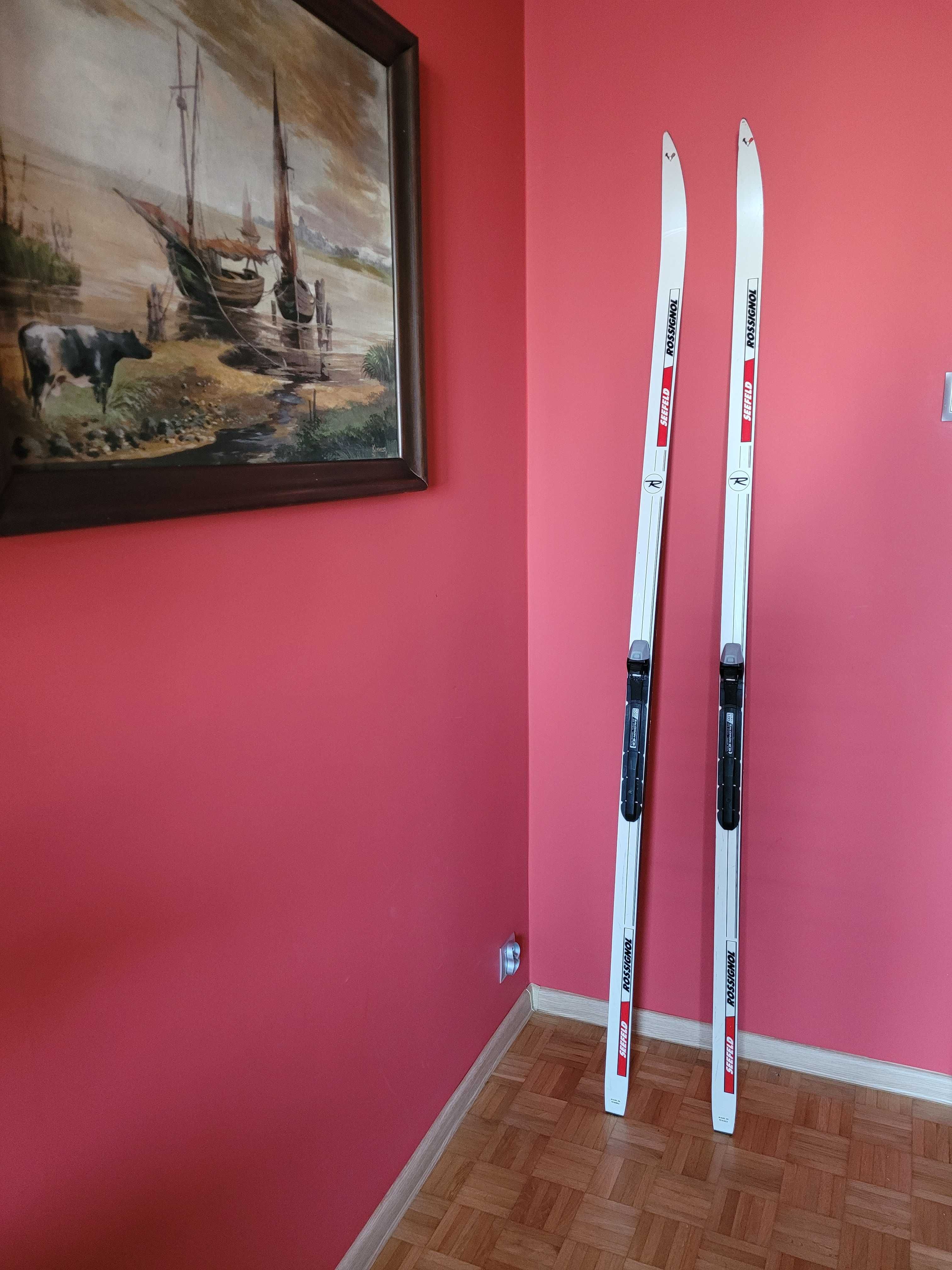 Narty biegowe Rossignol + kijki