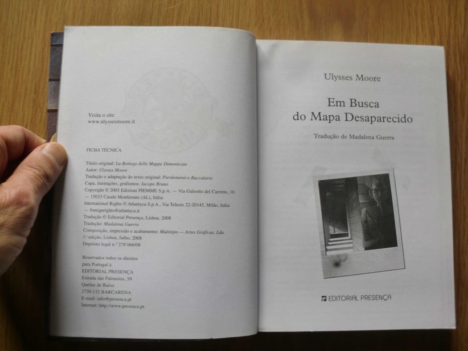 Obras de Ulysses Moore - 1ª Edição