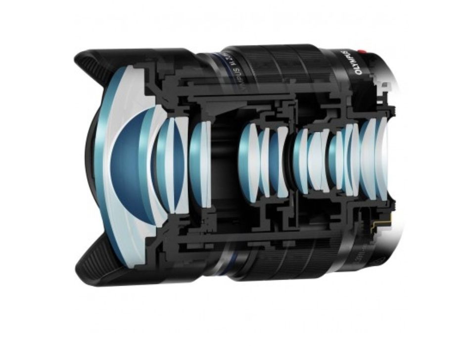 Обьектив M.Zuiko Olympus ED 8mm / F1.8  PRO объектив MICRO 4/3 MTF