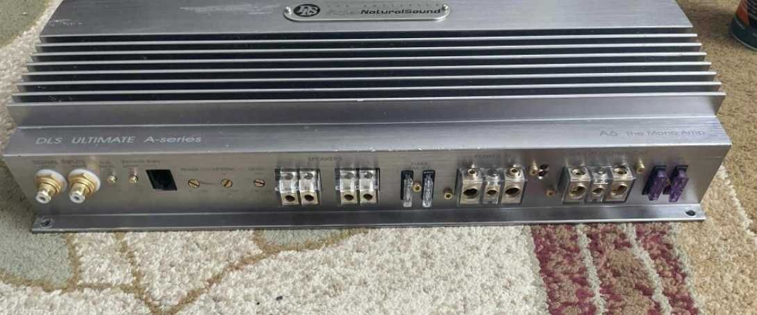 Wzmacniacz DLS A6, monoblok 1300 W RMS 1 ohm