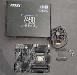 Zestaw płyta LGA1200 MSI Z490-A PRO + i5-10400F +  + 16GB DDR4