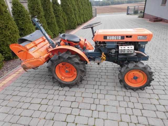 Kubota B6000 4x4 + glebogryzarka gratis mini traktor yanmar iseki hako