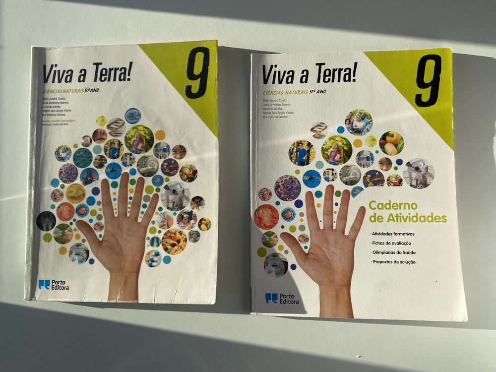 Manual e caderno de atividades Ciências Naturais “Viva a Terra!” 9 ano