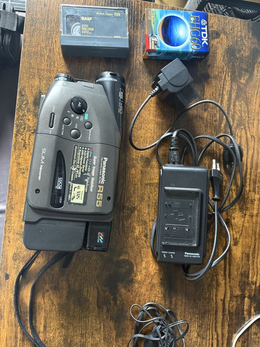 Kamera VHS Panasonic Nv-r55ee zestwe