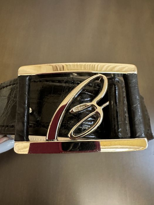 Оригинальный ремень Brioni из крокодила