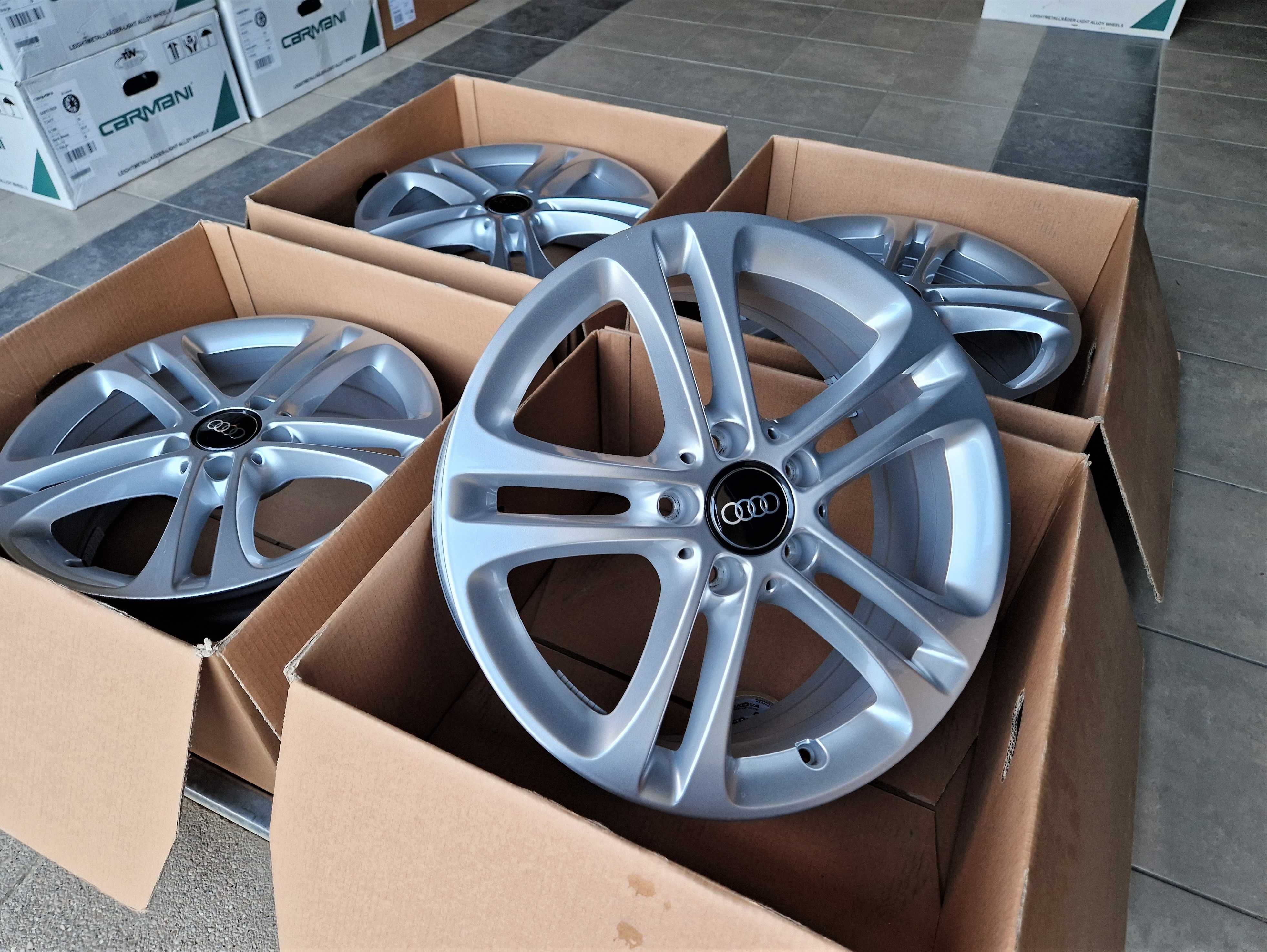 Alufelgi 17 5x112 Audi A3 A4 Q2 Q3 Seat Leon Exeo Altea Ateca 803#