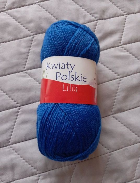Włóczka 100% akryl modrak