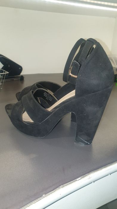 Sandálias camurça Preto lefties