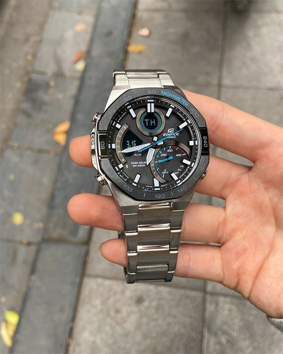 Часы Casio ECB-950DB-1A ! Оригинал! Фирменная гарантия 2 года!