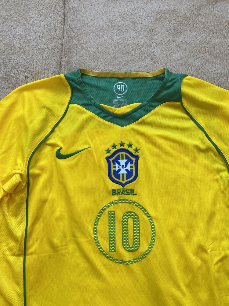 Вінтажна футболка Nike brazil Ronaldo ( джерсі Brasil, 10 )