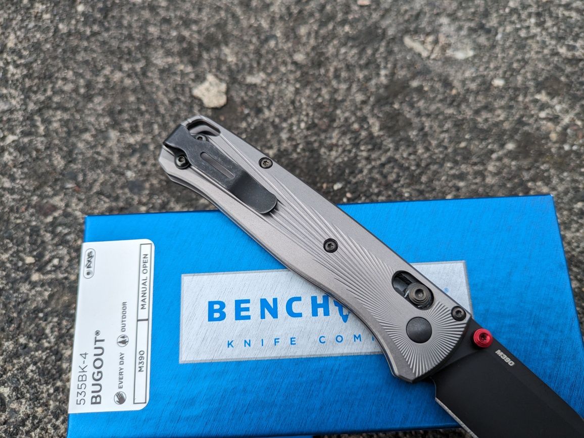 Nóż folder Benchmade Bugout M390 Aluminium