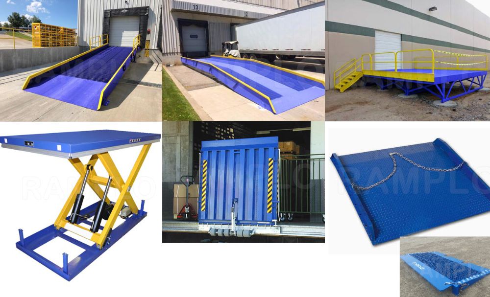 Rampa Mobilna Stacjonarna rozładunkowa załadunkowa rampy producent CE