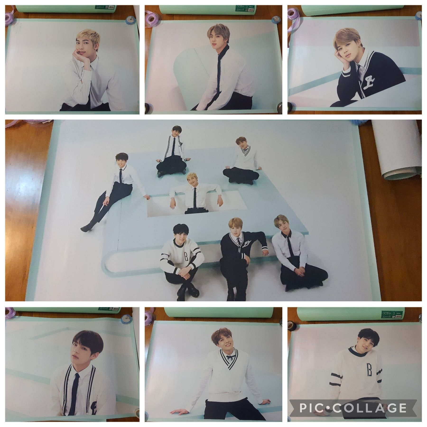 BTS - Posters oficiais (3rd Muster Merch) *Raro*