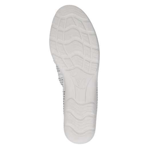 balerinka biała ażurowa Caprice r: 36,37,38,39,40,41,