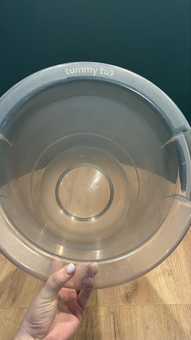 Wiaderko wiadro do kapieli TUMMY TUB dla niemowlat szare