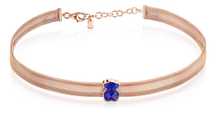 Naszyjnik / Choker TOUS Mesh Color lapis lazuli.