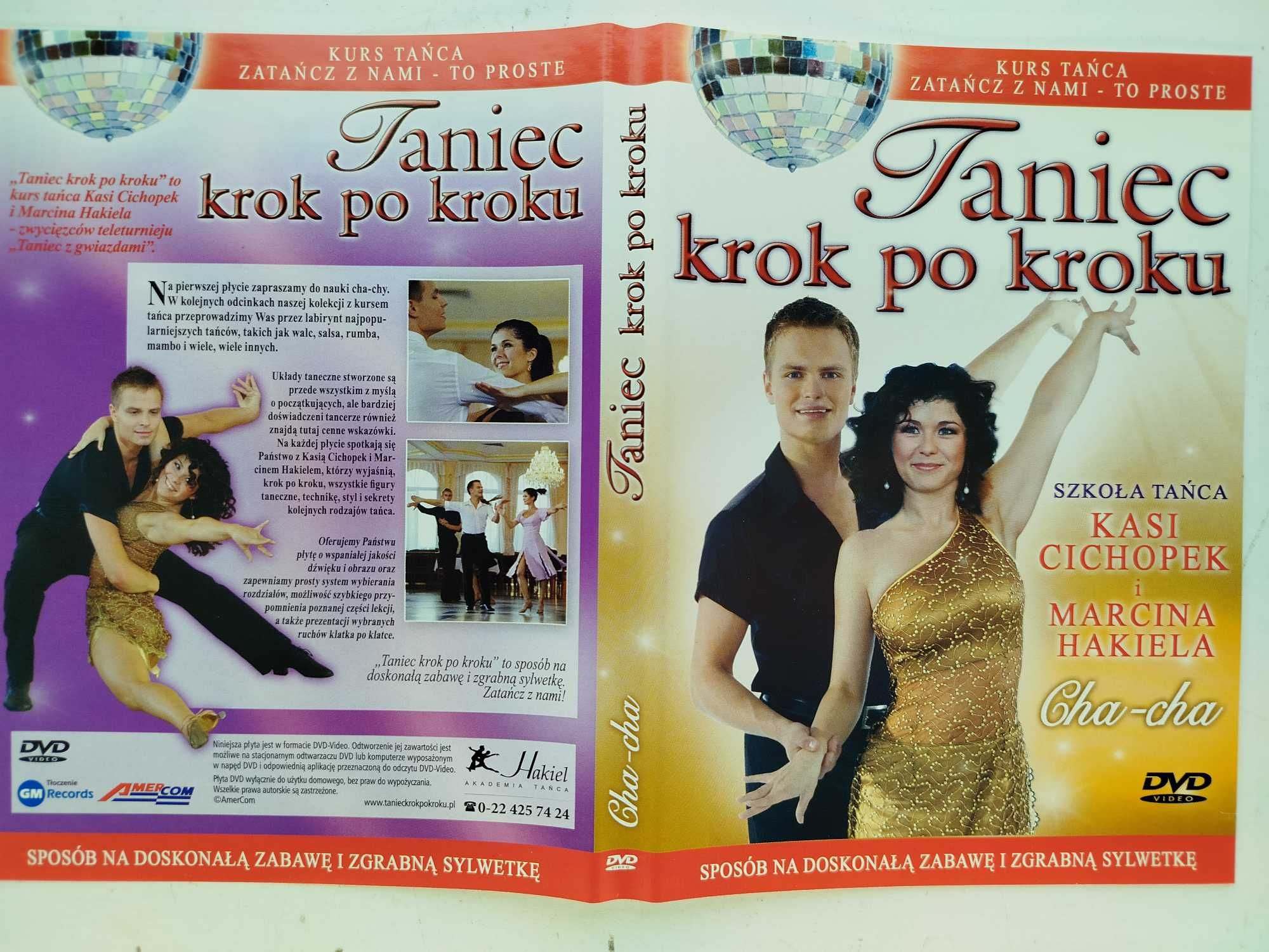 Taniec krok po kroku Cha Cha DVD Cichopek Nakiel