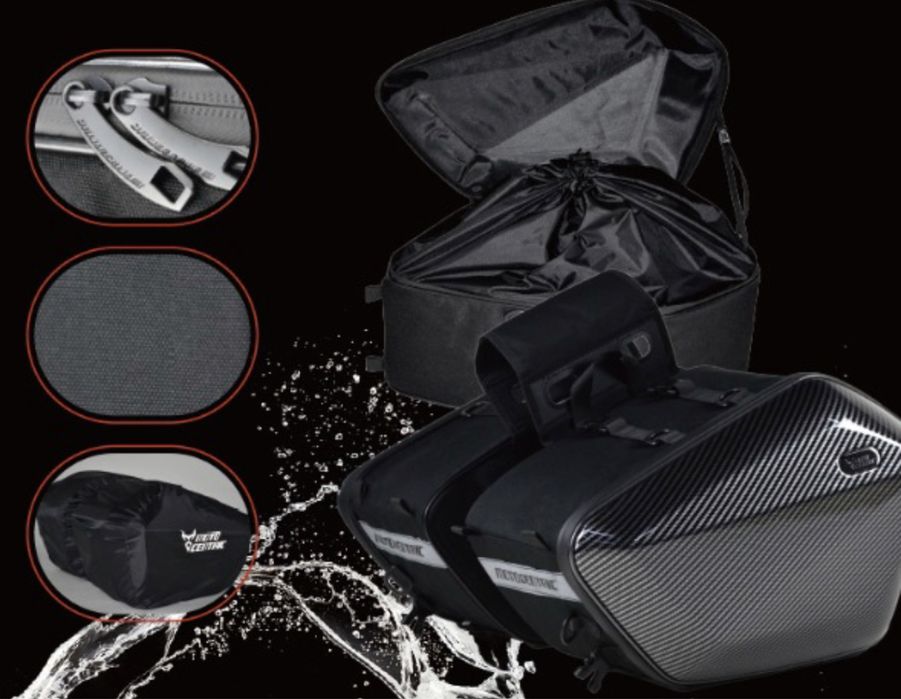 Malas/alforges laterais Rigidas com aloquete (novas)